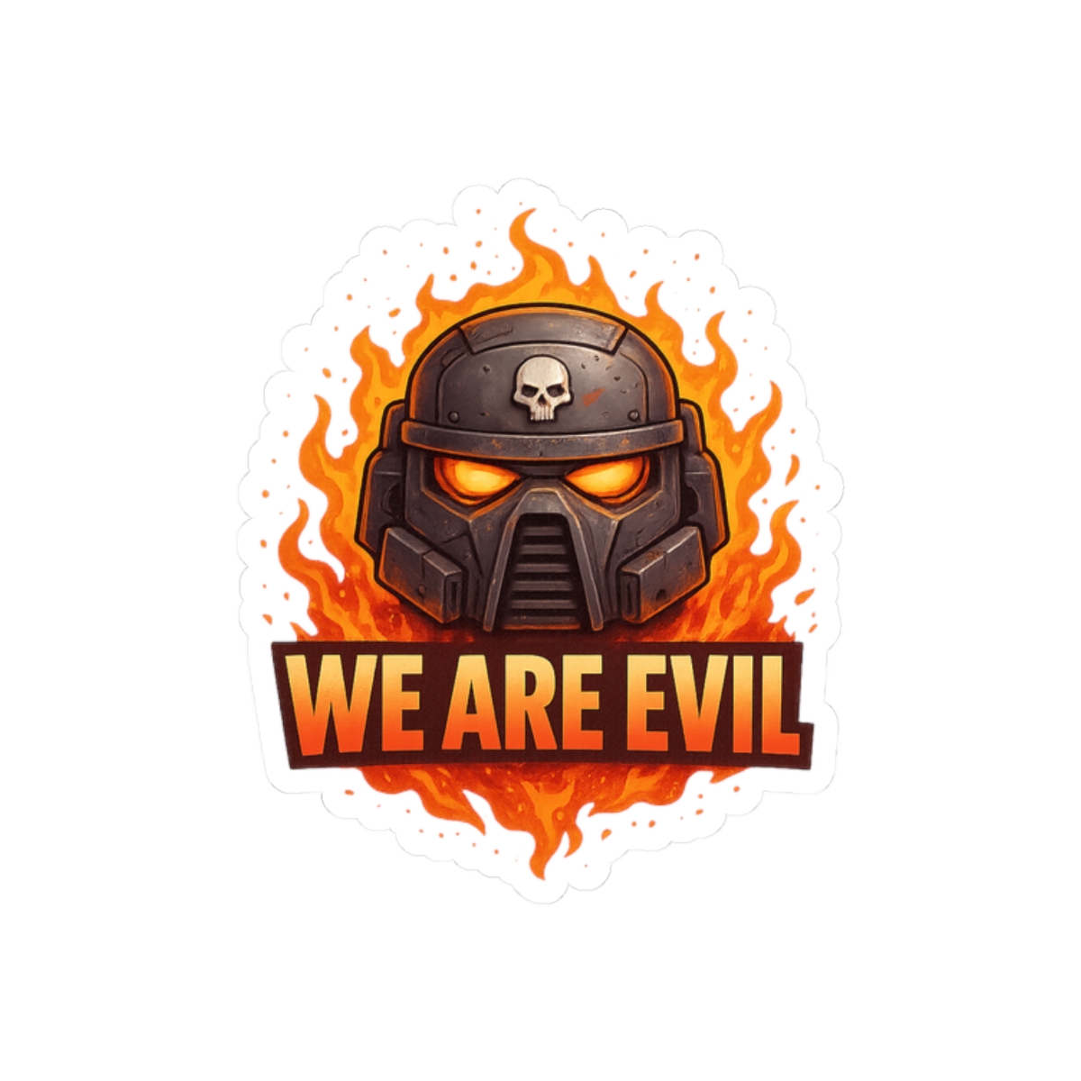 Shock Troop of Dark Unity Sticker | Bold Fantasy Vinyl Decal - alternate angle 3, merchandise