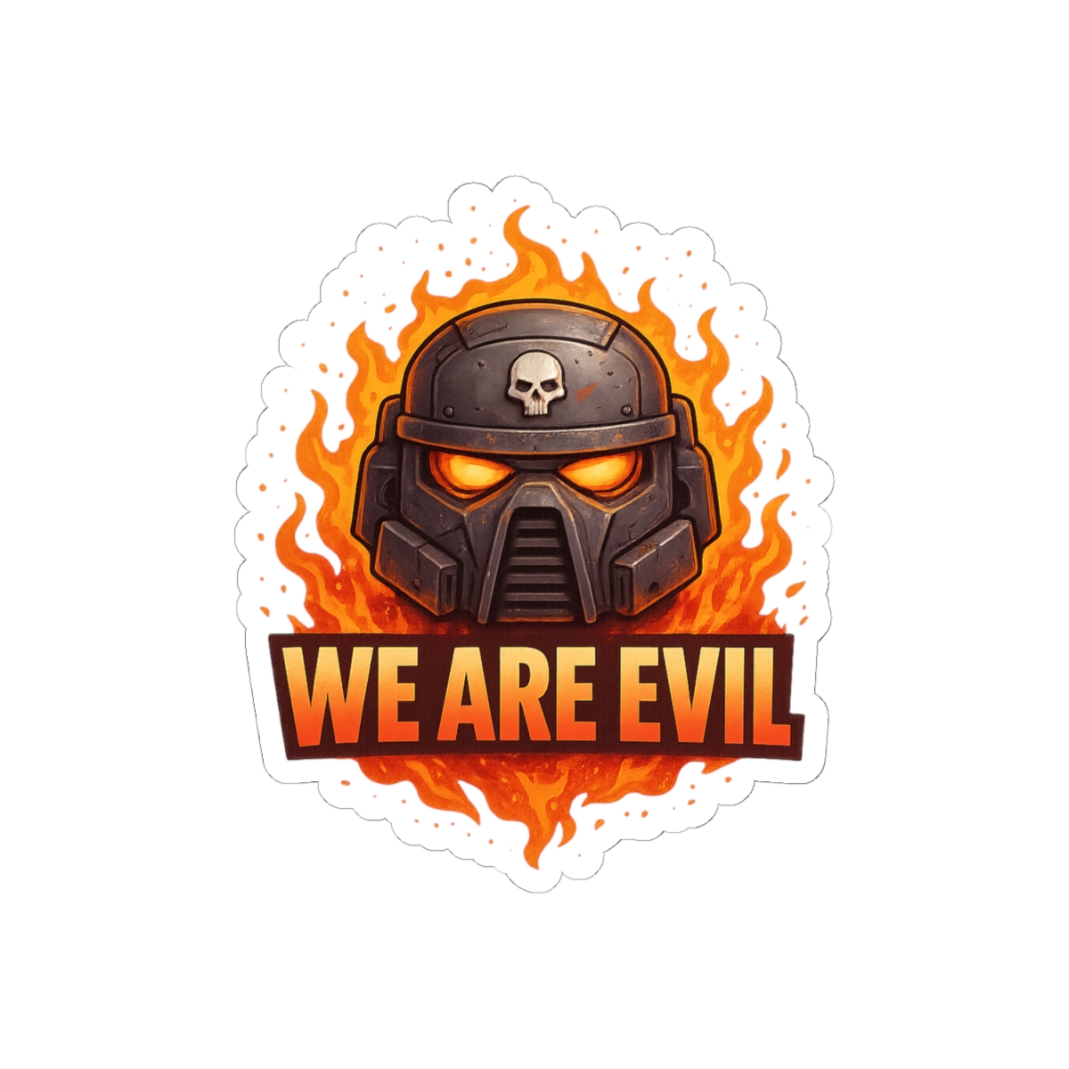 Shock Troop of Dark Unity Sticker | Bold Fantasy Vinyl Decal - alternate angle 2, merchandise