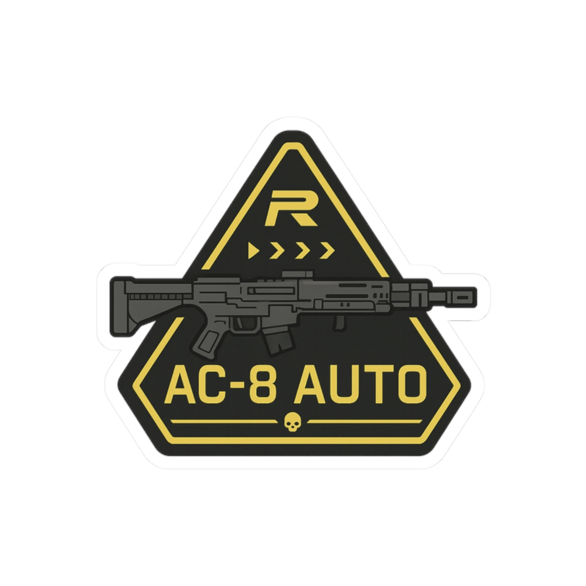 AC 8 Autocannon Sticker | Bold Military Vinyl Decal - alternate angle 3, merchandise