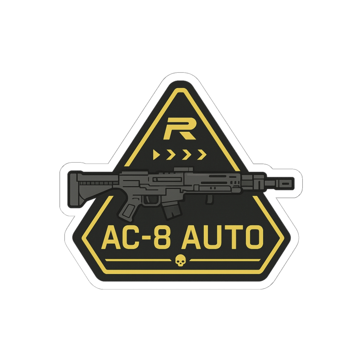 AC 8 Autocannon Sticker | Bold Military Vinyl Decal - alternate angle 2, merchandise