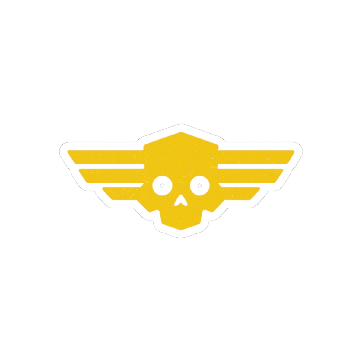 Helldivers Skull Sticker | Bold Gaming Vinyl Decal - alternate angle 1, merchandise