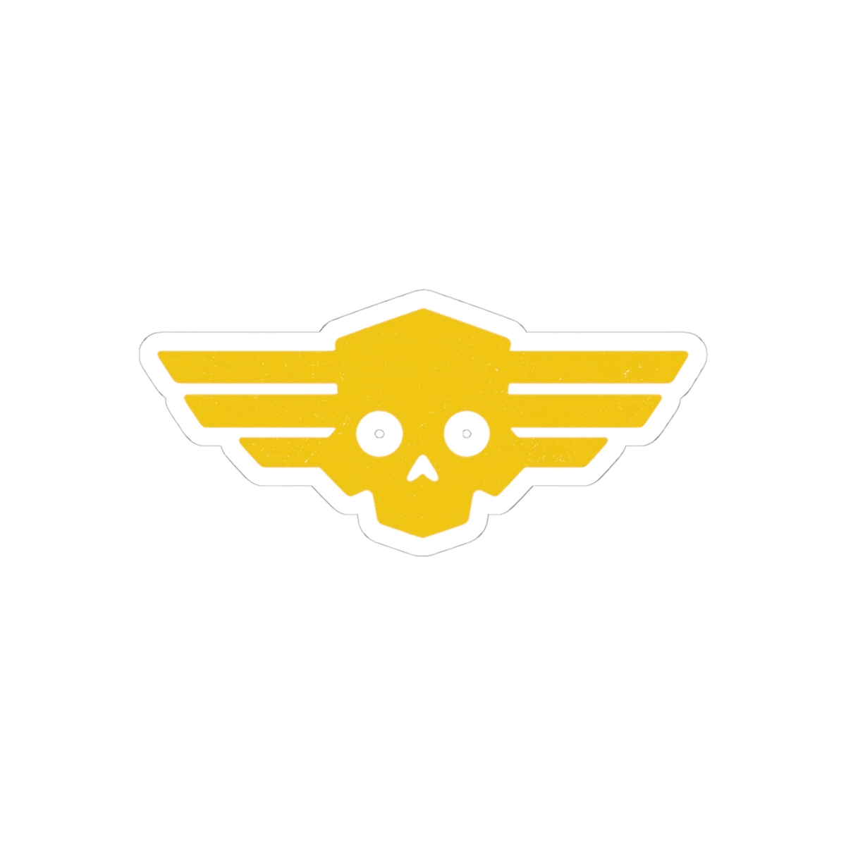 Helldivers Skull Sticker | Bold Gaming Vinyl Decal - alternate angle 2, merchandise