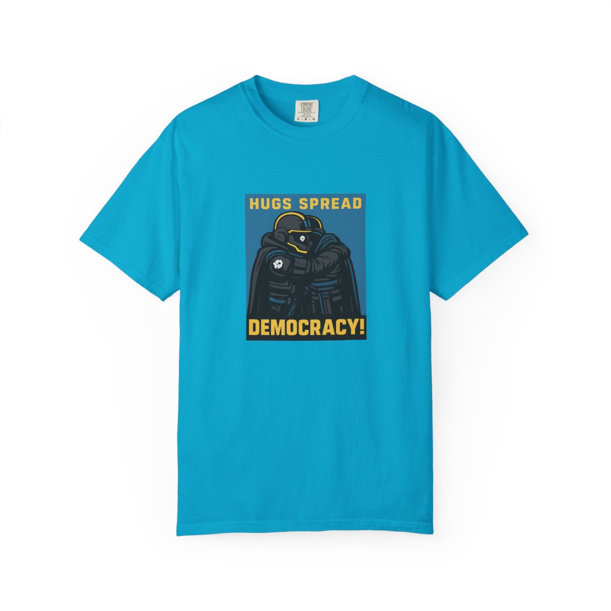 Helldivers For Democracy Satirical Gamer T-Shirt - Official T-Shirts merchandise
