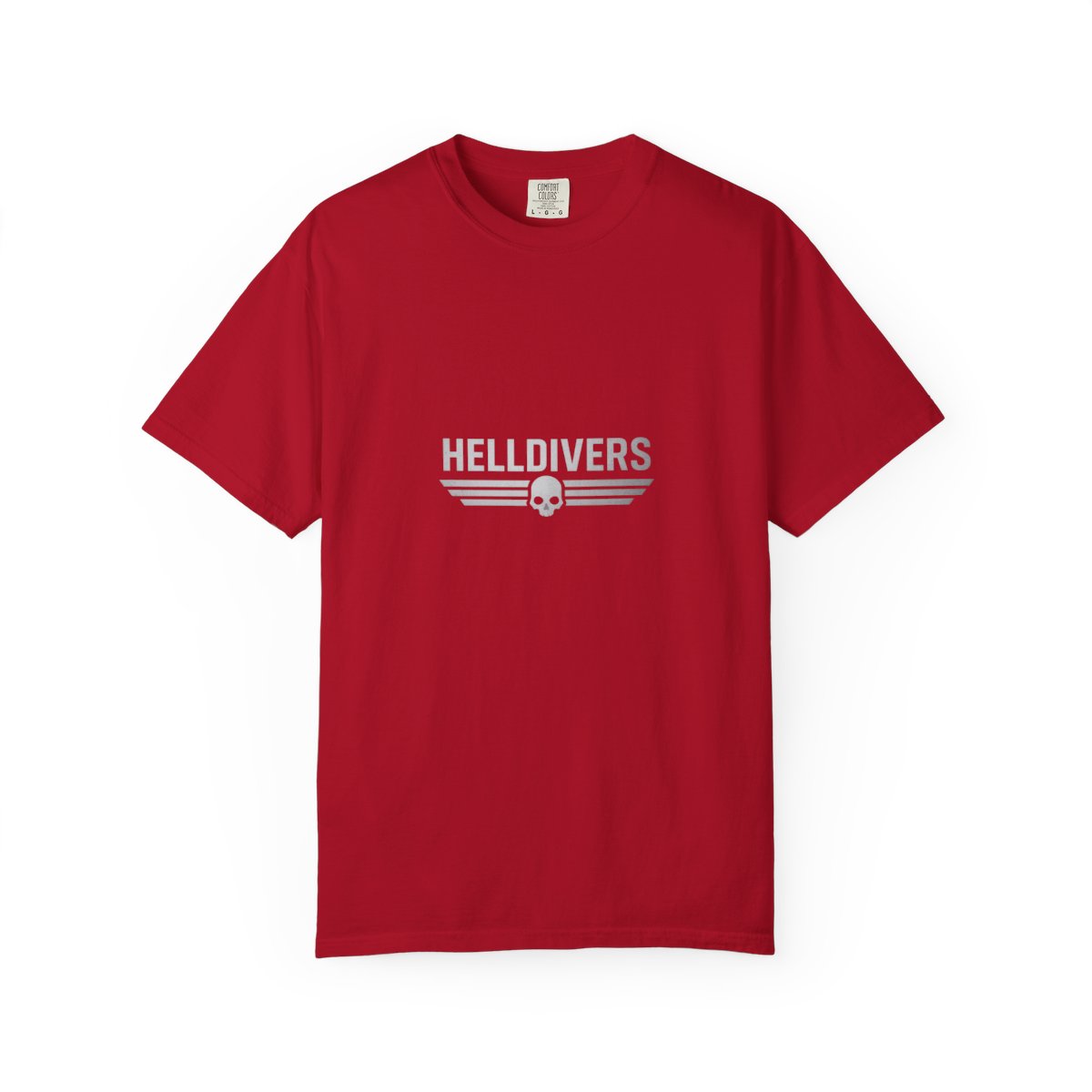 Helldivers Silver Linear Minimalist T-Shirt