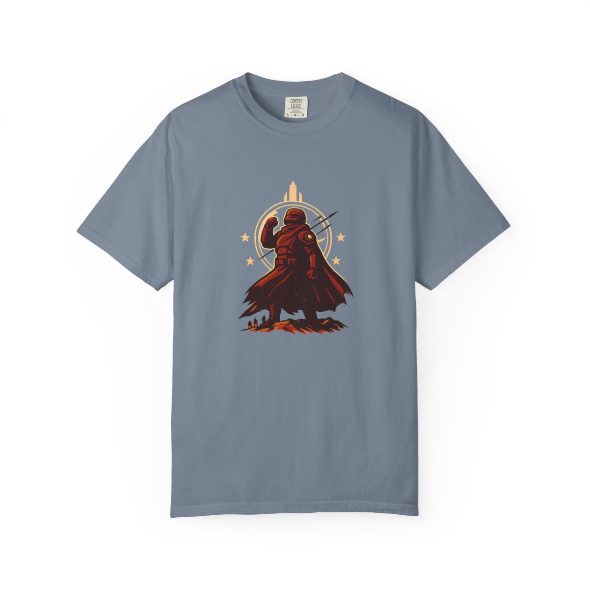 Helldivers For Liberty Patriotic Gamer T-Shirt - alternate angle 2, merchandise