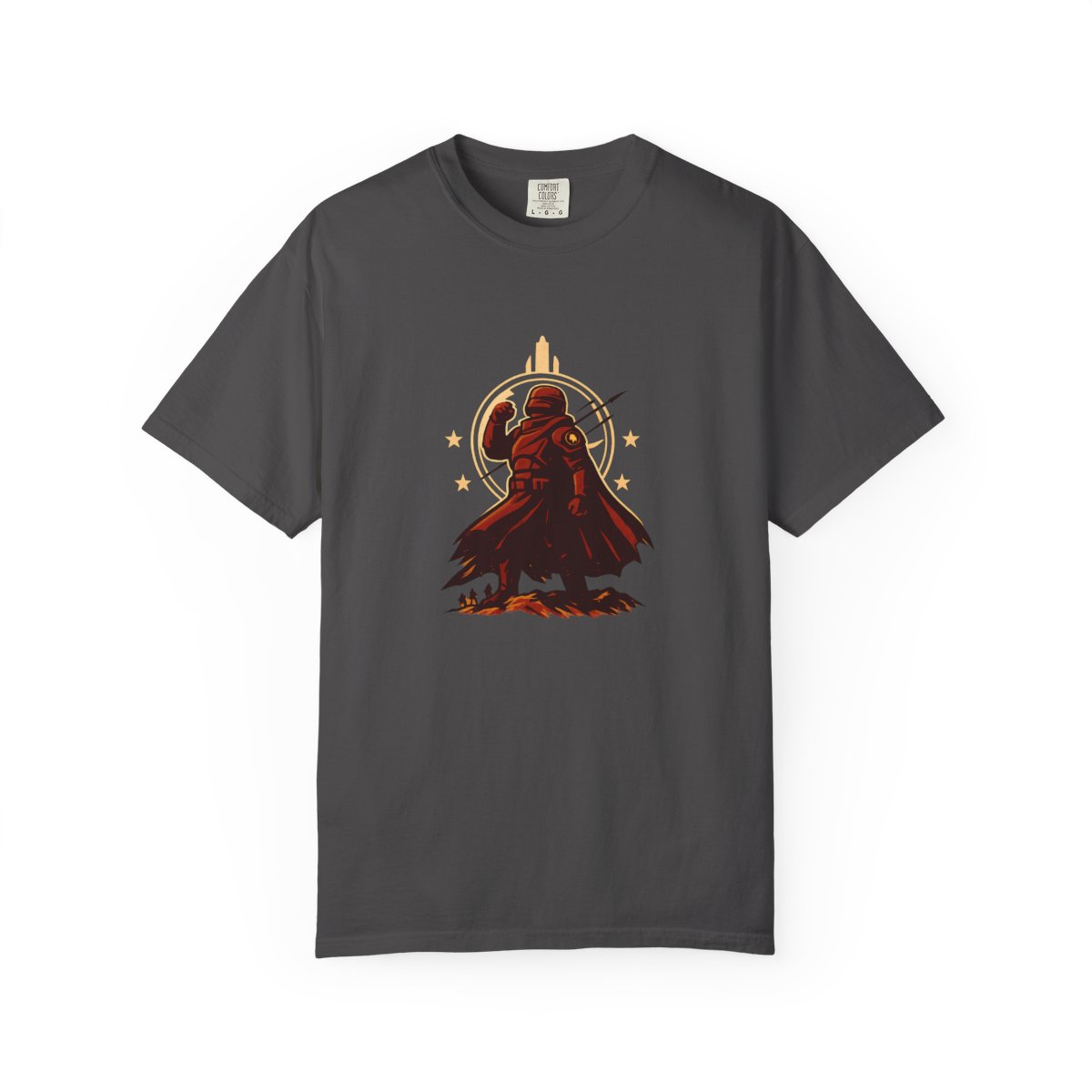 Helldivers For Liberty Patriotic Gamer T-Shirt - alternate angle 5, merchandise