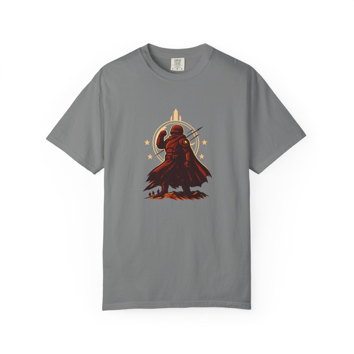 Helldivers For Liberty Patriotic Gamer T-Shirt - alternate angle 4, merchandise