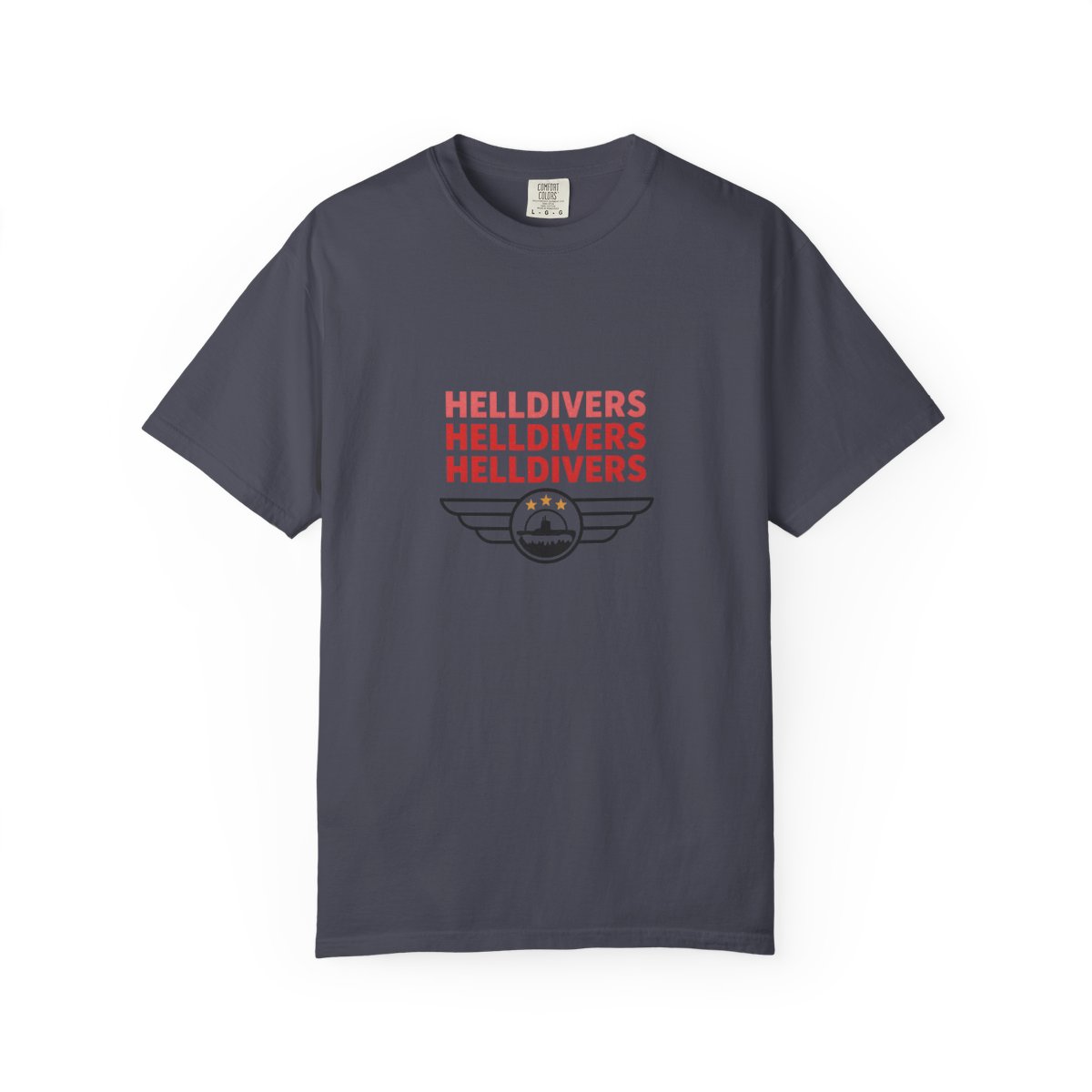 Hell Diver Plongeur de l'Enfer Dark Humor T-Shirt - alternate angle 3, merchandise