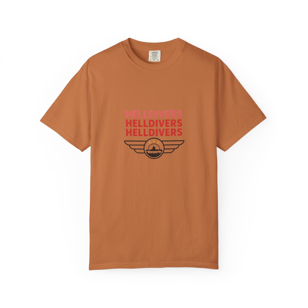 Hell Diver Plongeur de l'Enfer Dark Humor T-Shirt - alternate angle 5, merchandise