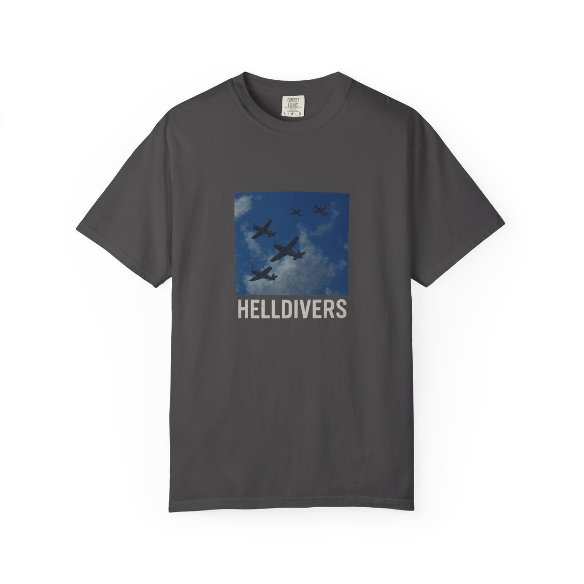 Helldivers Stratagem Soldier Gamer T-Shirt - alternate angle 2, merchandise