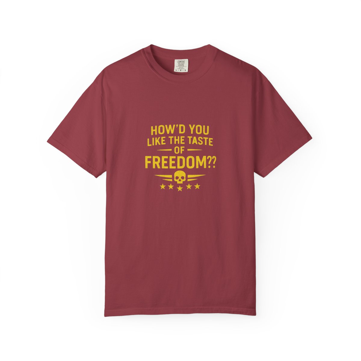Helldivers 'Taste of Freedom' Funny Gaming T-Shirt - alternate angle 5, merchandise