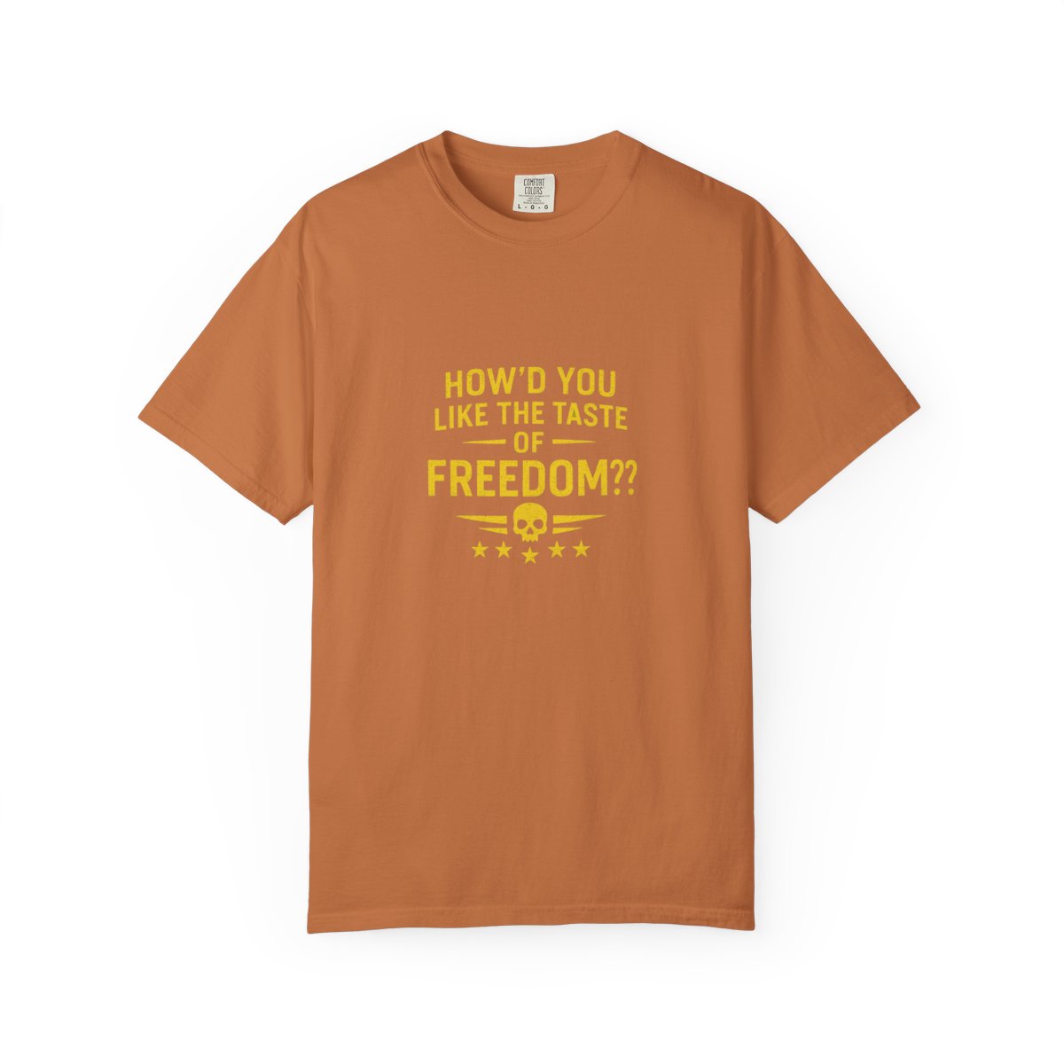 Helldivers 'Taste of Freedom' Funny Gaming T-Shirt - alternate angle 2, merchandise