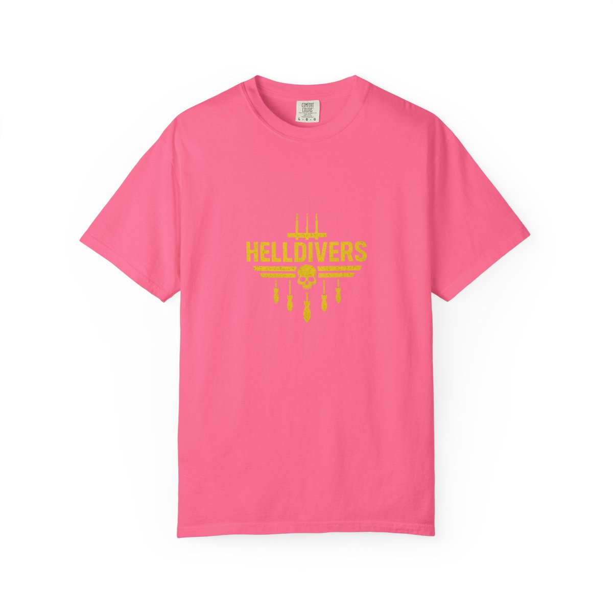 Helldivers Skull and Bombs Graphic T-Shirt - alternate angle 5, merchandise
