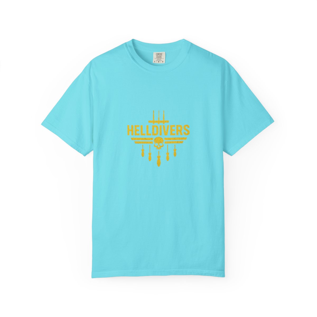 Helldivers Skull and Bombs Graphic T-Shirt - alternate angle 4, merchandise