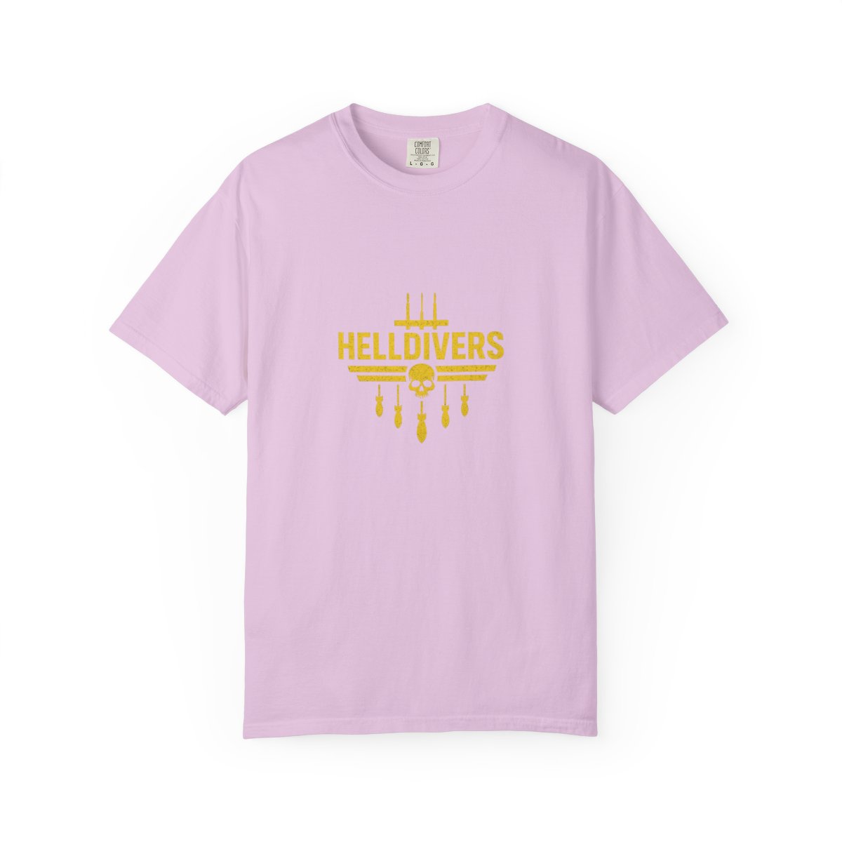 Helldivers Skull and Bombs Graphic T-Shirt - alternate angle 3, merchandise