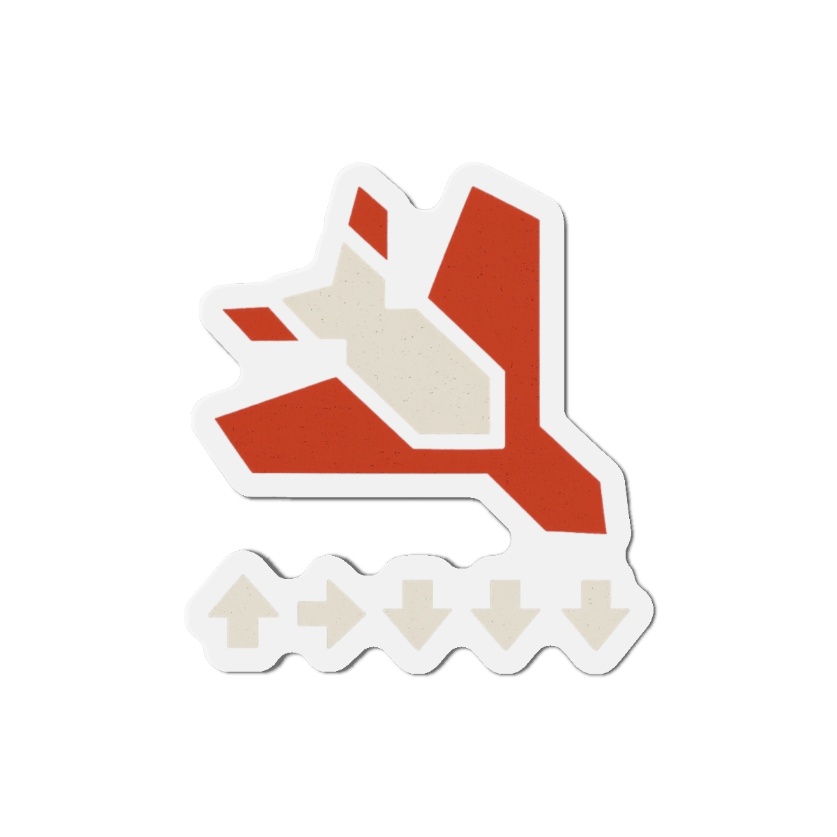 Helldivers Eagle Stratagem 500kg Bomb Magnet - alternate angle 3, merchandise