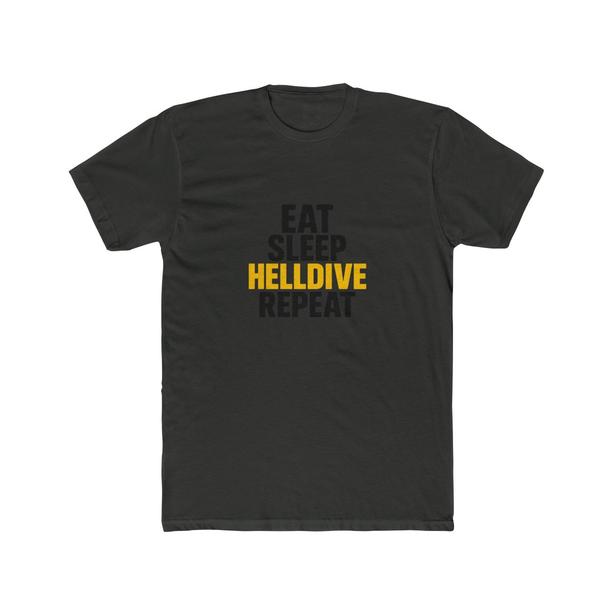 Eat Sleep Helldive Repeat | Helldivers Tee, Gamer Shirt, Fan Gift - alternate angle 2, merchandise