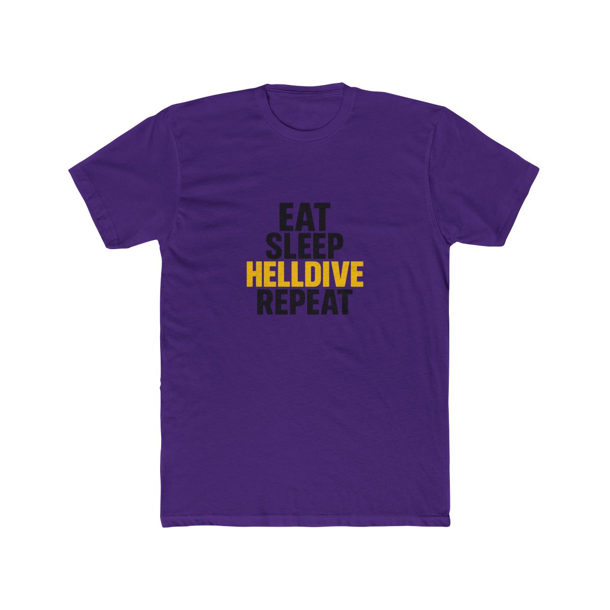 Eat Sleep Helldive Repeat | Helldivers Tee, Gamer Shirt, Fan Gift - alternate angle 3, merchandise