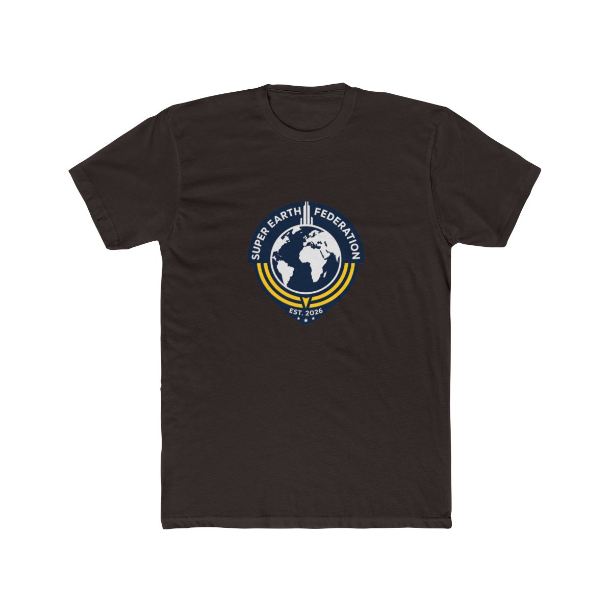 For Super Earth! T-Shirt - alternate angle 2, merchandise