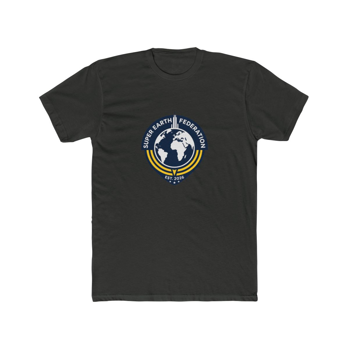 For Super Earth! T-Shirt - alternate angle 5, merchandise