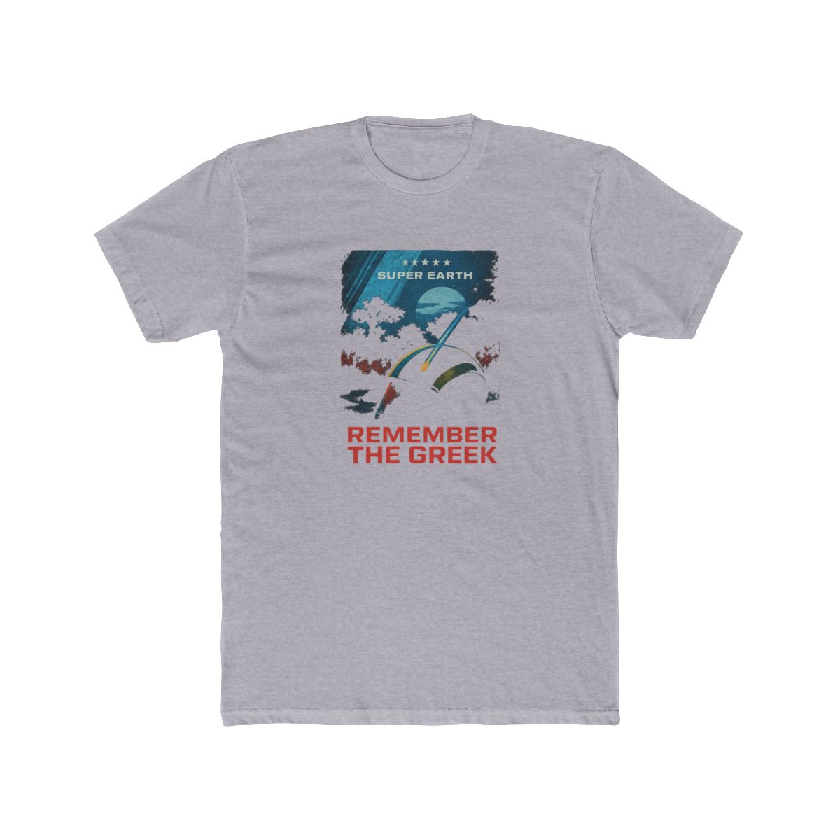 Retro Astronaut Funny Bold Graphic T Shirt - Space Humor Gift - alternate angle 4, merchandise