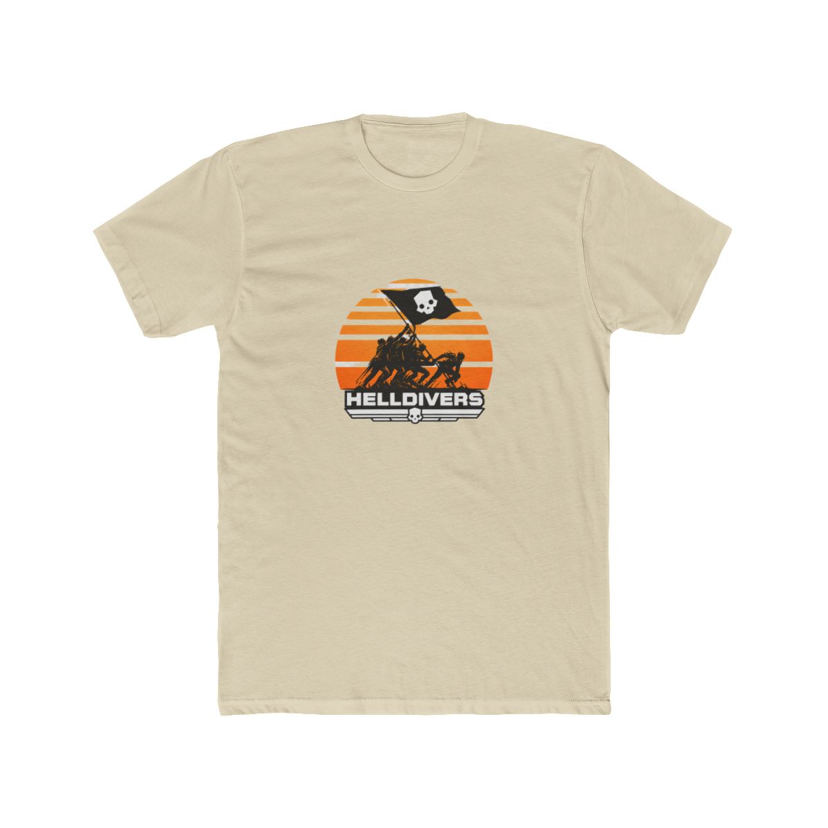 Helldivers Flag T Shirt - alternate angle 3, merchandise