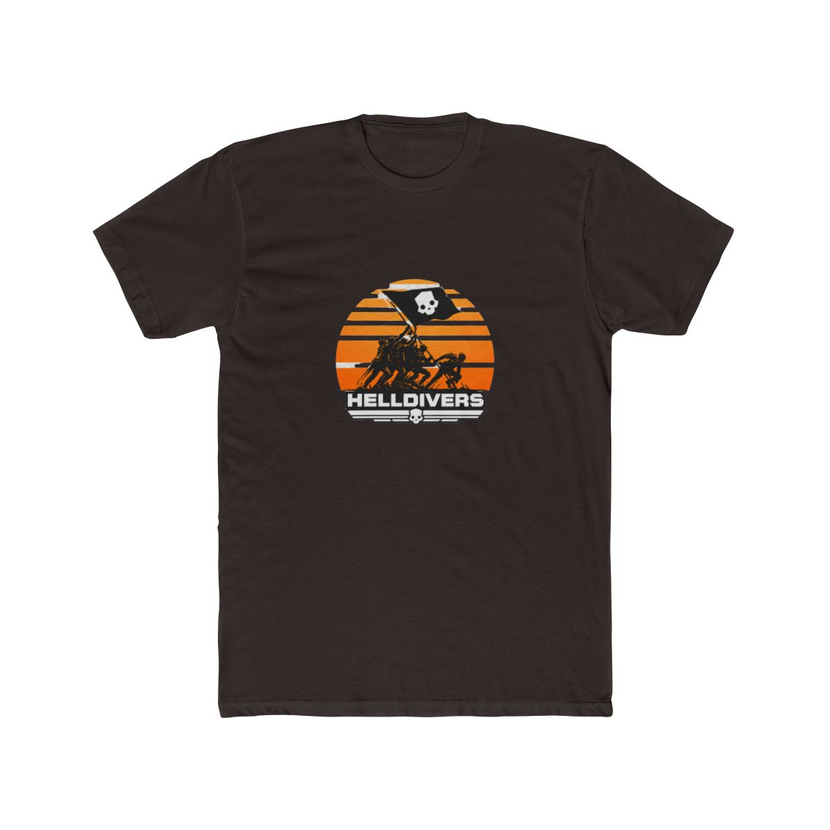 Helldivers Flag T Shirt - alternate angle 2, merchandise