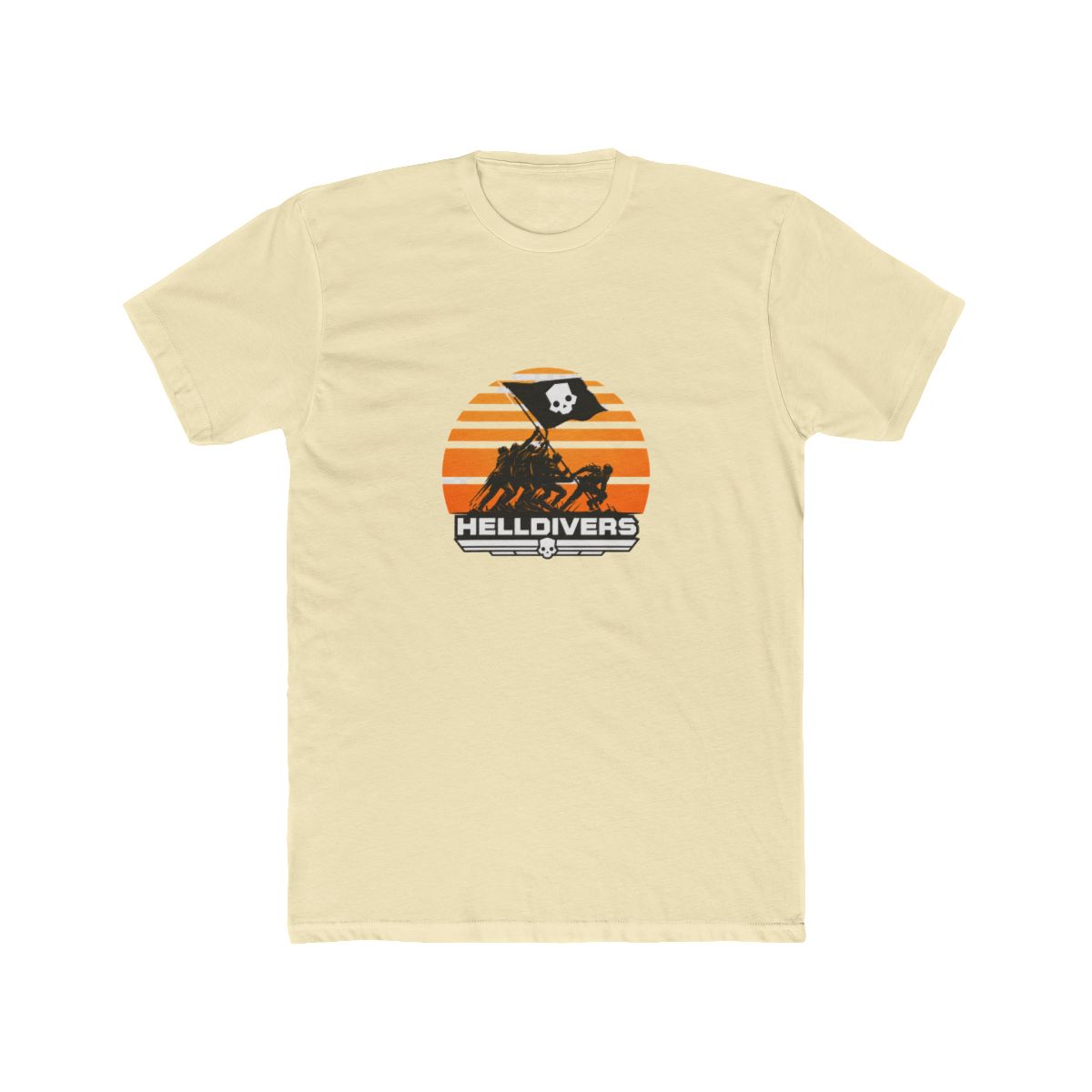 Helldivers Flag T Shirt - alternate angle 4, merchandise