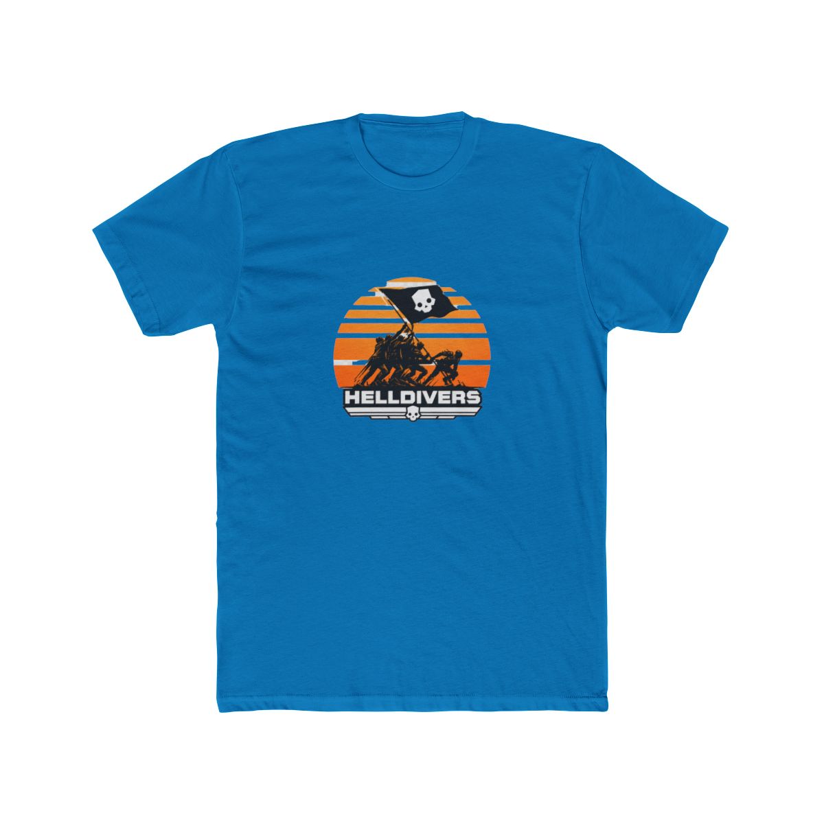 Helldivers Flag T Shirt - alternate angle 5, merchandise