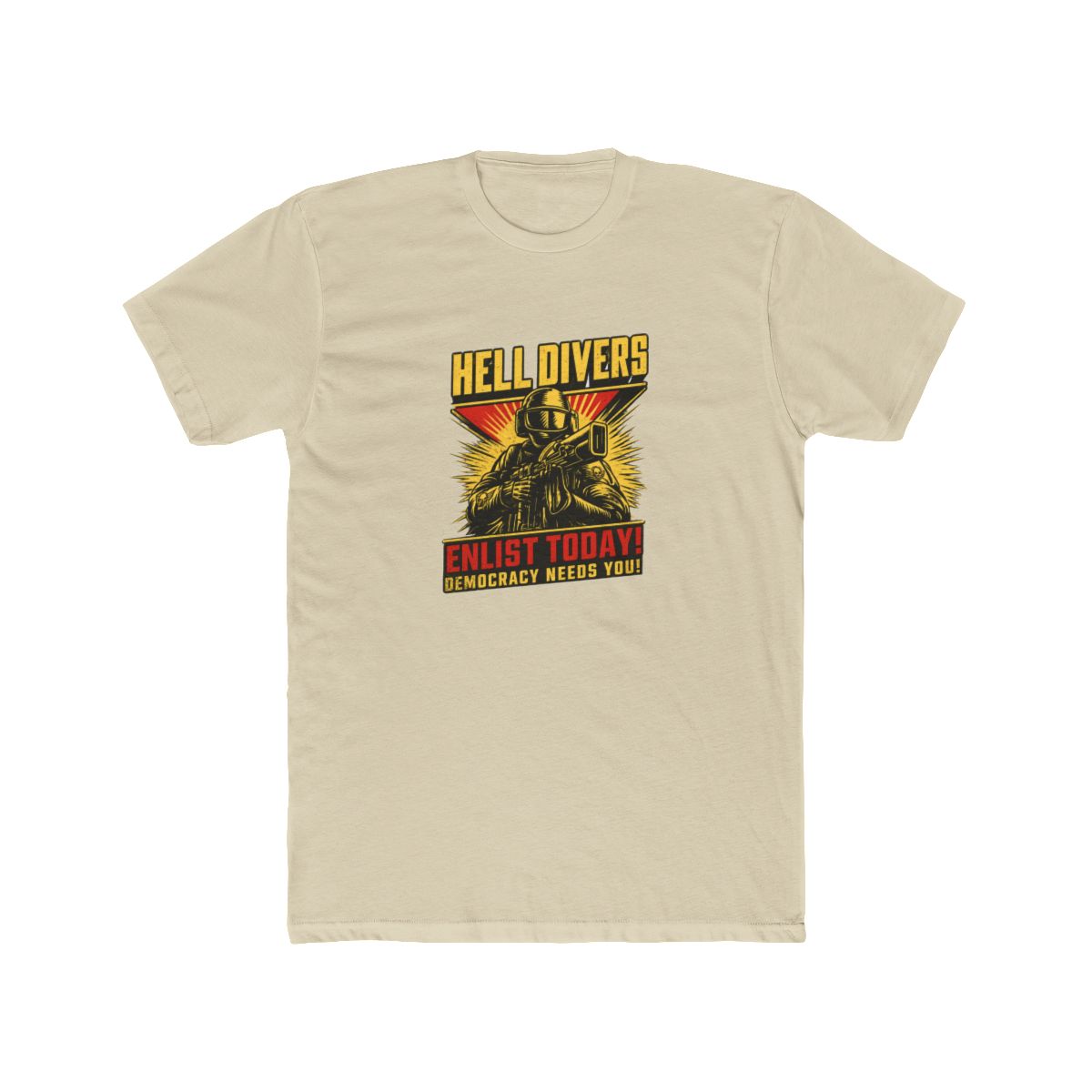 Helldivers-2 T Shirt - alternate angle 4, merchandise