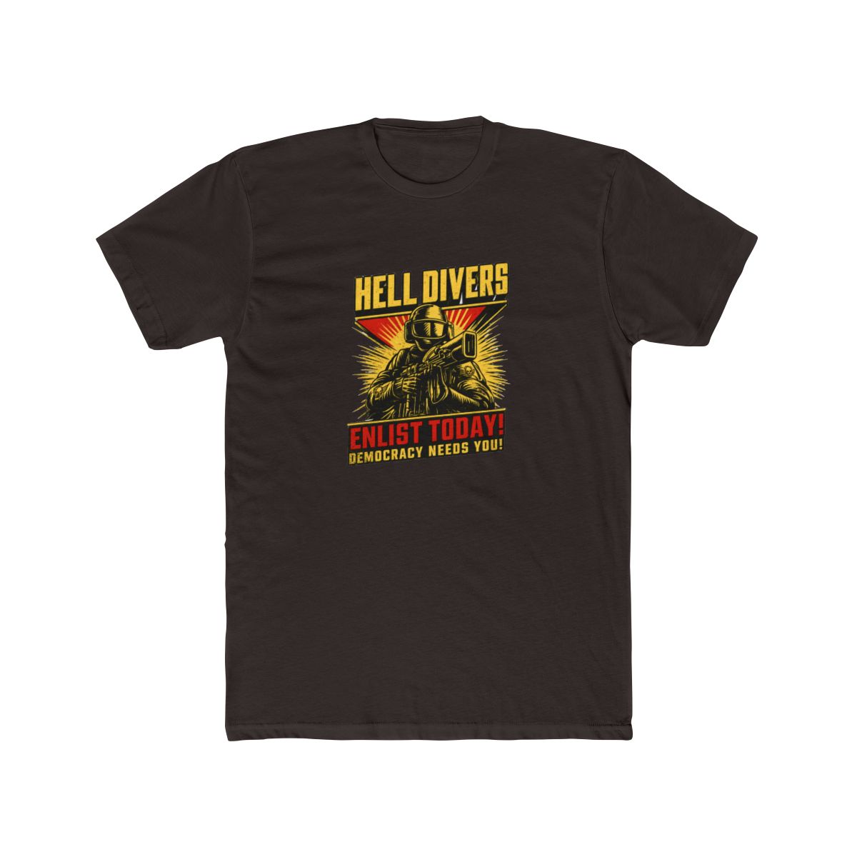 Helldivers-2 T Shirt - alternate angle 3, merchandise