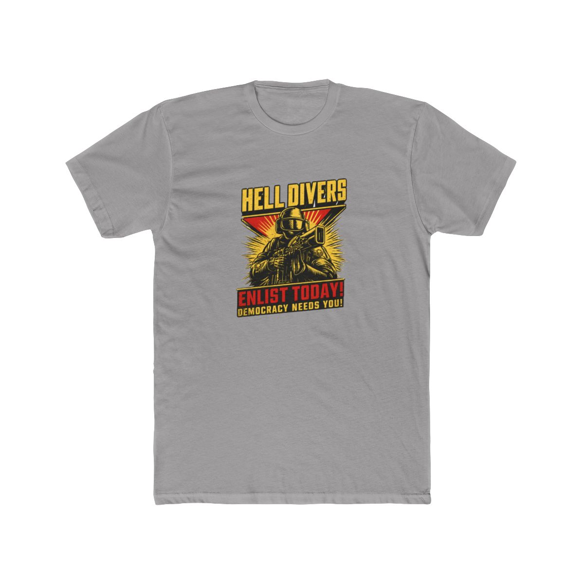 Helldivers-2 T Shirt - alternate angle 2, merchandise