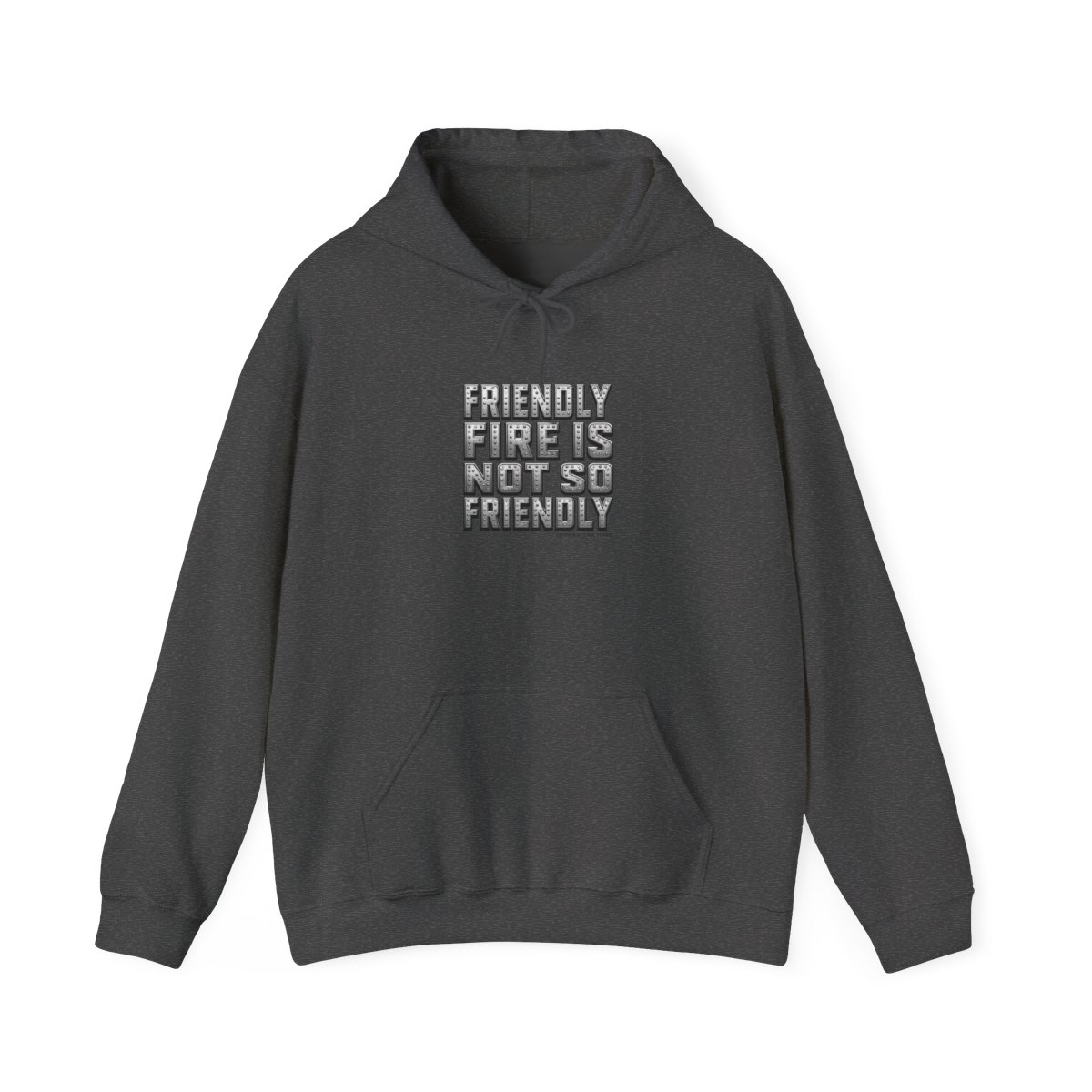 Helldivers "FRIENDLY FIRE IS NOT SO FRIENDLY" Hoodie - alternate angle 4, merchandise