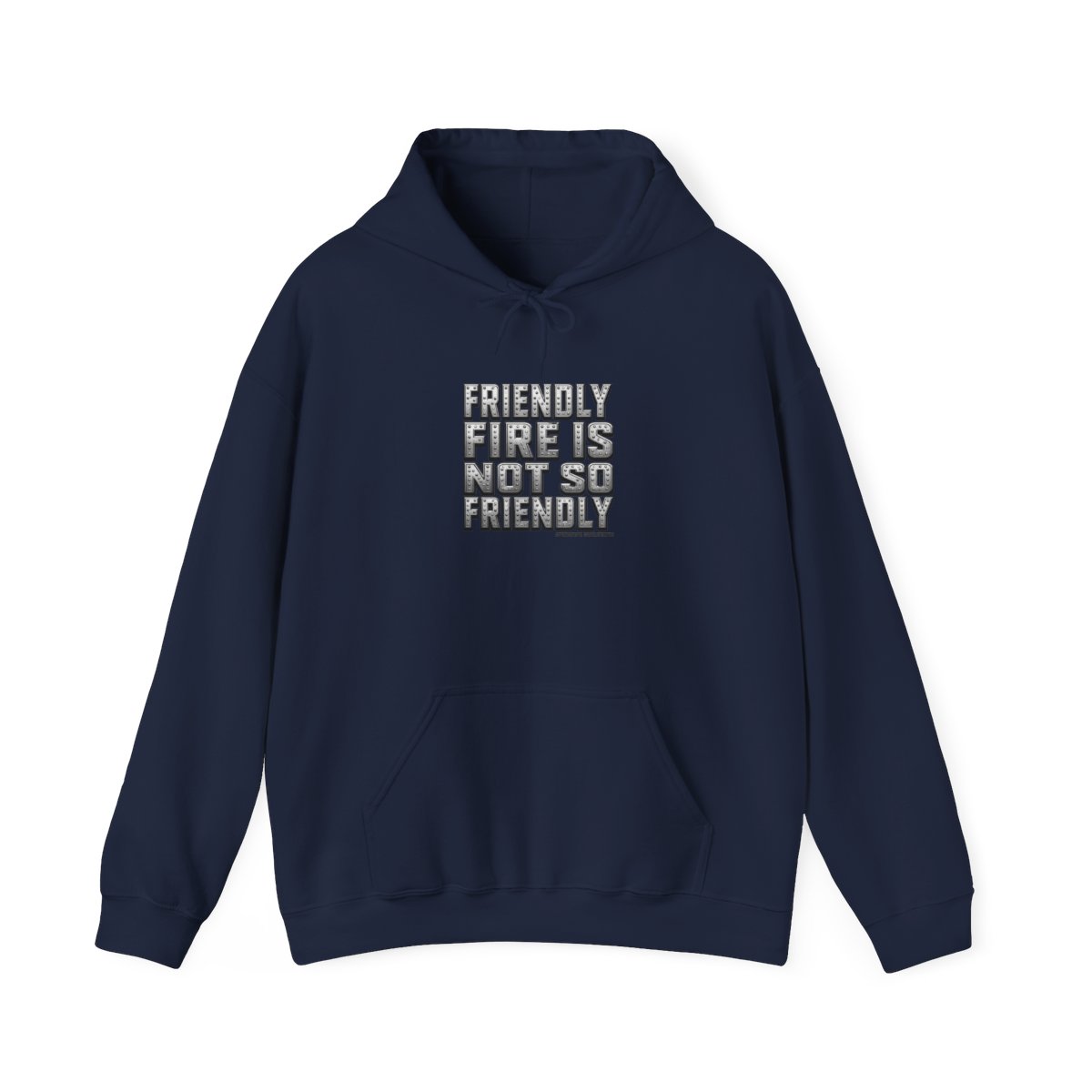 Helldivers "FRIENDLY FIRE IS NOT SO FRIENDLY" Hoodie - alternate angle 5, merchandise
